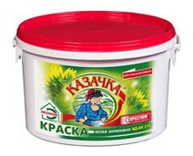 Краска воднодисперсионная для стен и потолков ВД-АК-212 «Казачка»